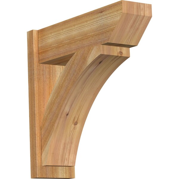 Ekena Millwork Thorton Slat Rough Sawn Outlooker, Western Red Cedar, 8"W x 26"D x 26"H OUT08X26X26THR06RWR - main